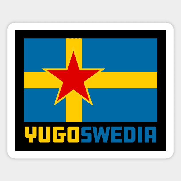 Yugoswedia Magnet by StuffByMe